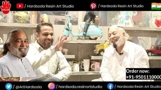 Hardsoda Podcast, Artist Vikas' Resin Art Journey