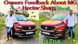 🚘MG Hector Sharp | Detailed Review Hybrid Views - Tamil🏁
