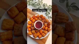 Crispy Bread Bites #snacksrecipe #snacks #recipe #ytshorts