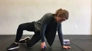 Sudbury Chiropractor - Acuball Stretch for IT band