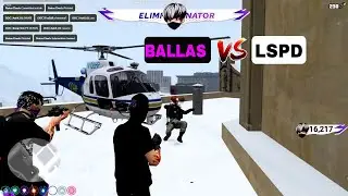 BALLAS VS LSPD | Gruppe 6 Code Red Army Of Officers | Vltrp