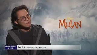 Jet Li discusses his foundation work and his roll in the new 'Mulan'