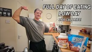 FULL DAY OF EATING | LOW DAY 1900 CALORIES | 5 WEEKS OUT