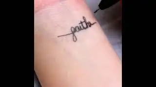 🎶how to make simple tattoo&hearts;️ #tatoo #fyp #shorts