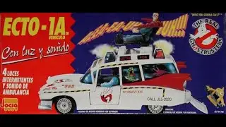 Los Cazafantasmas - The Real Ghostbusters Ecto 1A con Luz & Sonido Jocsa Argentina (1994)