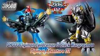 SHODO Digimon Paildramon & Black Wargreymon | Digimon Adventure 02