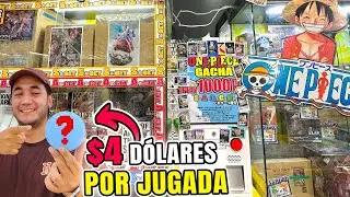 MI PRIMERA VEZ jugando GACHAPONES SORPRESA de ONE PIECE !