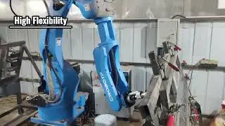 Carriage Board Welding_ CRP industrial robots with great efficiency and performance