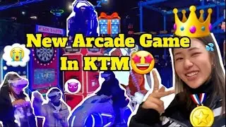New Amusement Park in Kathmandu🤩 | @Oops Nepal | Arcade games 🕹️ | VR, bowling, thrill rides| Vlog