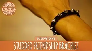 DIY Studded Friendship Bracelet - HGTV Handmade