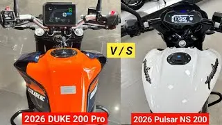  2026 Bajaj Pulsar NS 200 Vs KTM Duke 200 Detailed Comparison | On road price which is Best ?