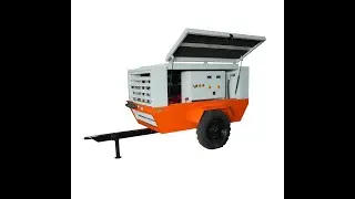 Kulmec compressor in Sandblasting (Electric Compressor). A Made in India Product.