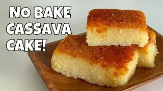 3 INGREDIENTS CASSAVA CAKE RECIPE WITHOUT OVEN