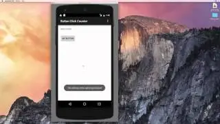 Android Button Click Application 4 of 5 - Messages -  Create an Android app!