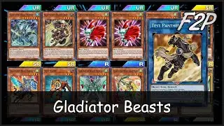 GLADIATOR BEASTS - F2P/P2W Deck Analysis & Testing [Yu-Gi-Oh! Duel Links]