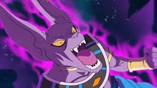 Beerus The Destroyer  VS  Goku Super Saiyan God