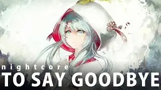 「Nightcore」Slushii ~ To Say Goodbye