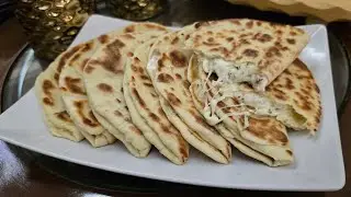 Cheese Manakish |How to make Folded Manakish
