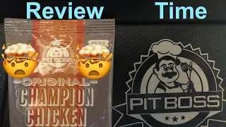 Pitboss original champion chicken dry rub review/Pitboss pellet smoker