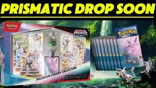 Amazing FINAL Prismatic Evolution Pokemon PRODUCT Drop! Premium Figure Collection BOX!!