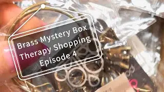 Therapy Shopping Episode 4: Brass! Unboxing mystery jewelry box | #calm #asmr #jewelry #shopping
