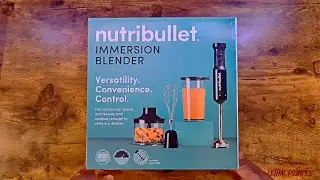 Unboxing & Testing the NutriBullet Immersion Stick Blender