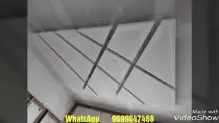 Gypsum ceiling design without color