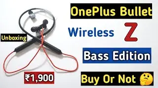 OnePlus Bullet Wireless Z Bass Edition Red Unboxing & Review 2021 🎧 | Buy Or Not?