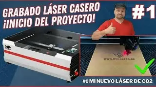 &iexcl;Probando el nuevo l&aacute;ser CO2 Monport Reno45 Pro! Unboxing y primeras impresiones