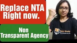 Replace NTA Right Now - NTA is Non Transparent Agency - We want Justice- We want Replacement