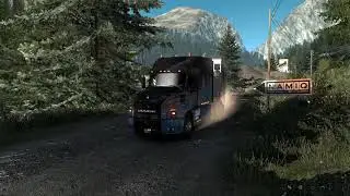 Finally Test 9: Engine brake! No mods sound!  ATS Mack Anthem 70' Sleeper.