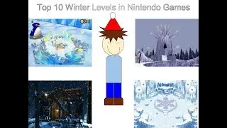 Top 10 Winter Levels in Nintendo Games