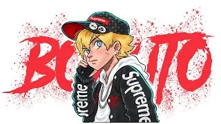 how to draw Hypebeast Boruto | Naruto