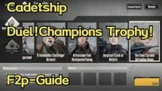 【Mecharashi】Cadetship-Duel!Champions Trophy!-F2pGuide