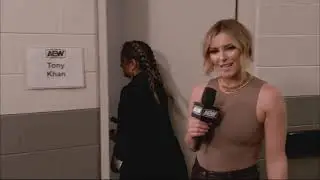 Thunder Rosa Makes a Shocking Return to AEW Dynamite and Heads Straight to Tony Khan's Office