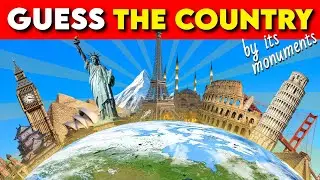 Guess the Country by Its Monument! 🌍 | Famous Landmark Quiz📍 @QuizRoundChannel