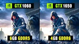 GTX 1060 vs GTX 1650 - 10 Games Test in 2026