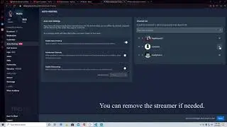 Mixer AutoHosting