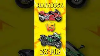 Kawasaki Zx14R 🤔| Hayabusa vs zx14r 😱| #chasingwheels #automobile #car #bikes