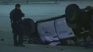 Two Fort Worth officers injured in crash