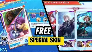 JULIAN GAMEPLAY!! RUBY FREE SKIN | RANK UP SECRET EVENT GUIDE | MOBA LEGENDS