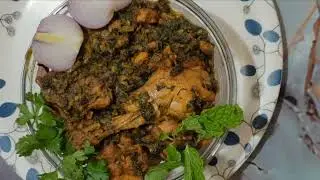 Palak Chicken Curry Recipe | Easy & Healthy Spinach Chicken Curry | Home Style Cooking
