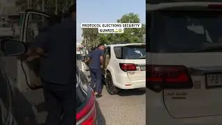 Elections time protocols police #shorts #election #fortuner