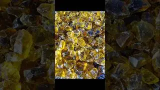 #yellow #red #slag #glass at Jim Gray's Petrified Wood Co #youtubeshorts #music #misfits