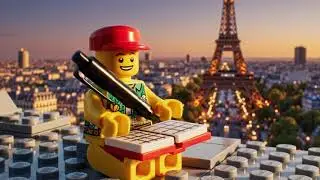 Leo the Lego man the Lego man goes to France