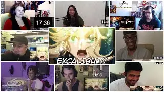 EXCALIBUR!! SABER'S NOBLE PHANTASM Fate/Zero Season 2 Episode 2 | Reaction Mashup