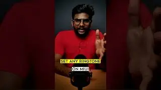 How to Set Custom Ringtone on MIUI | Themes App Opening Issue😤 Solved✌️| #rvtechtamilshorts #shorts