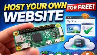 Host Your Own Website for FREE on a Raspberry Pi (Zero, 3, 4, 5) | 5-Min Automated Setup Guide