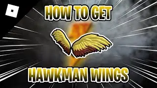 NEW ROBLOX ACCESSORY! HOW TO GET BLACK ADAM HAWKMAN WINGS!... (Roblox)