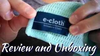 E-CLOTH UNBOXING AND REVIEW // CHEMICAL FREE CLEANING // HONEST REVIEW